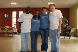 (Left to Right) Zach Beasley, Nicole Beasley, Page Ledbetter, and Shawn Mancill