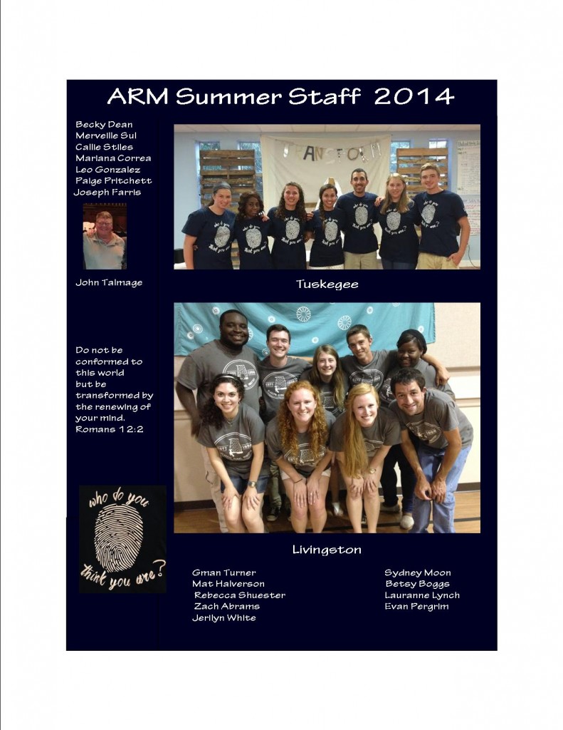 Our 2014 Summer Staff