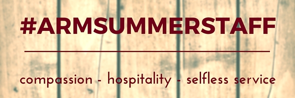 #ARMSUMMERSTAFF Core Values - Email Header