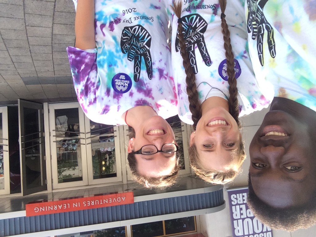 Livingston Day Camp Staff--Fran, Abigail, and B