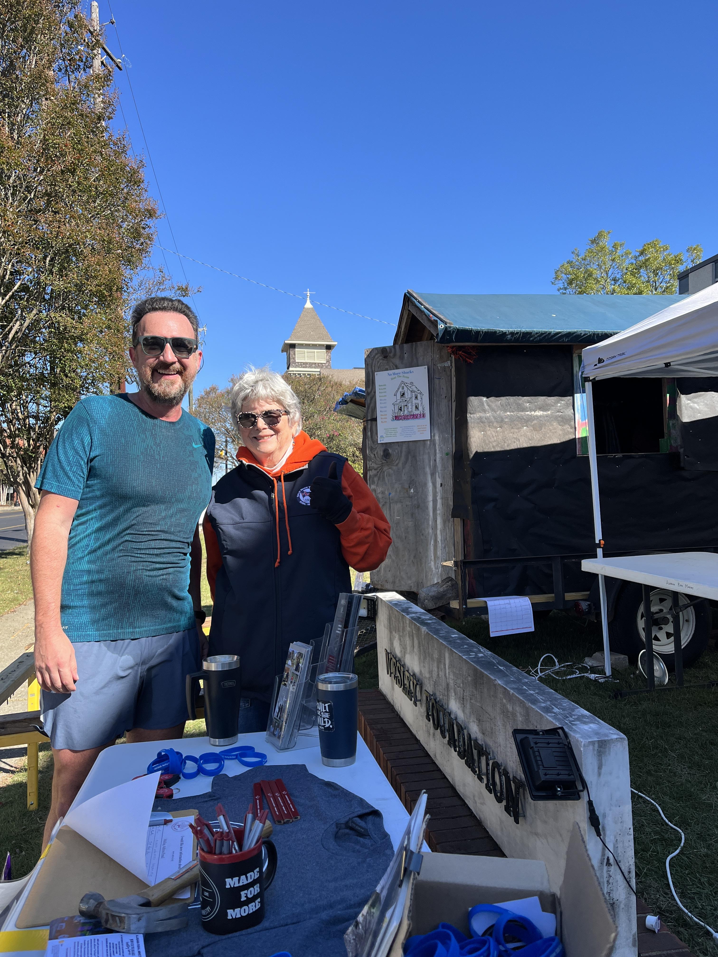 Emily Meyers and Rev. Scott Grantland-ARM Board members